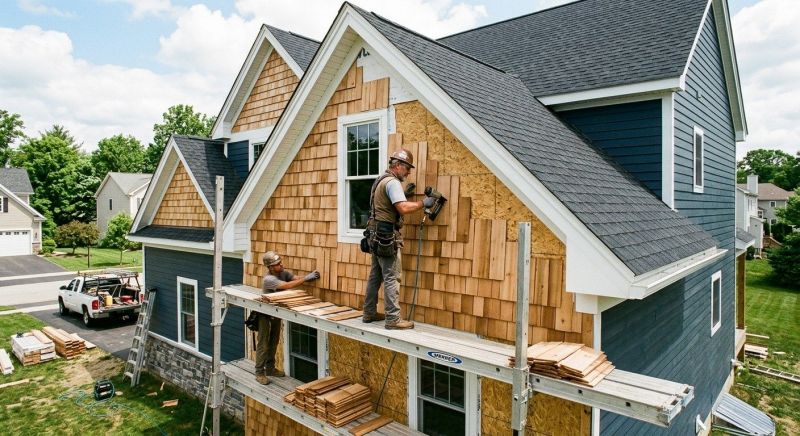 Shake Siding Installation in Washington County, VT