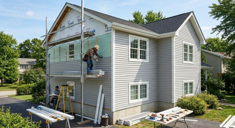 Siding Replacement in Cambridge, VT