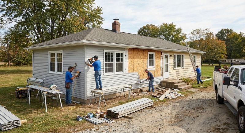 Siding Replacement in Jeffersonville, VT