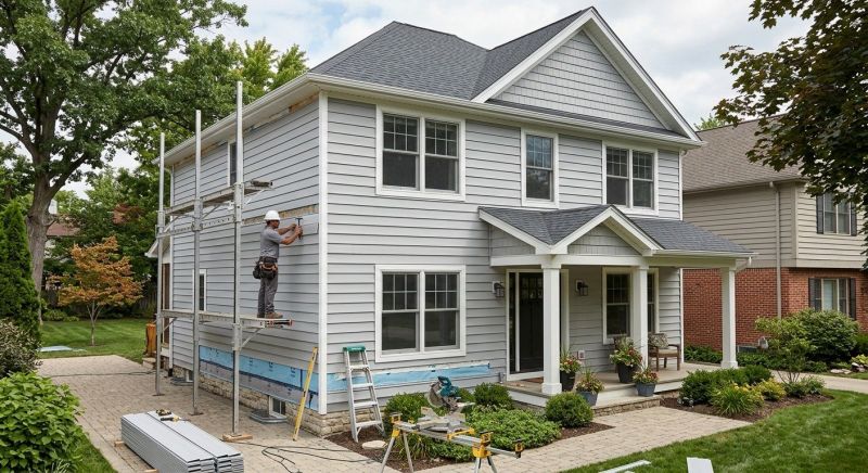 Siding Replacement in Lowell, VT