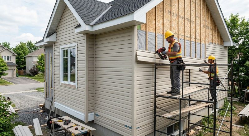 Synthetic Siding Installation in Stowe, VT