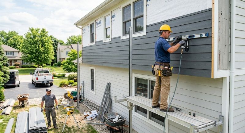 Synthetic Siding Installation in Stowe, VT