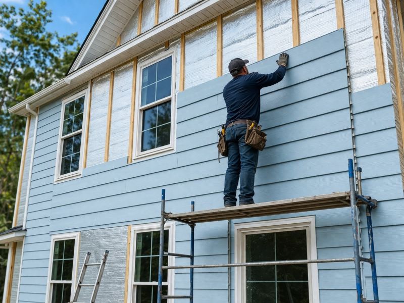 Thermal Siding Installation in Stowe, VT