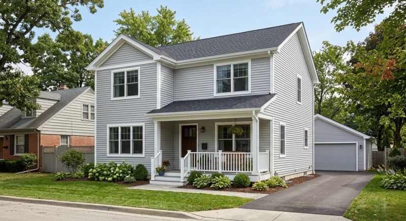 Vinyl Cladding Installation in Stowe, VT