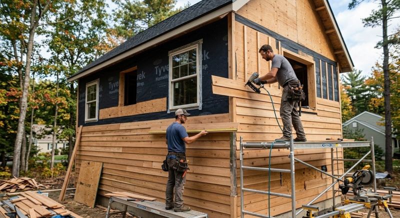 Wood Siding Installation in Stowe, VT