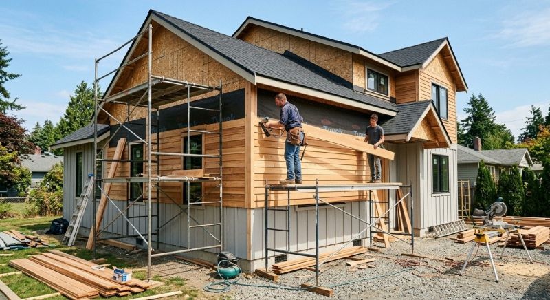 Wood Siding Installation in Washington County, VT