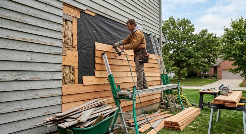 Wood Siding Installation in Waterbury, VT