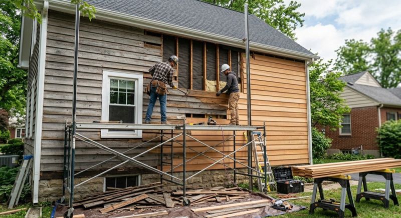 Wood Siding Replacement in Jeffersonville, VT
