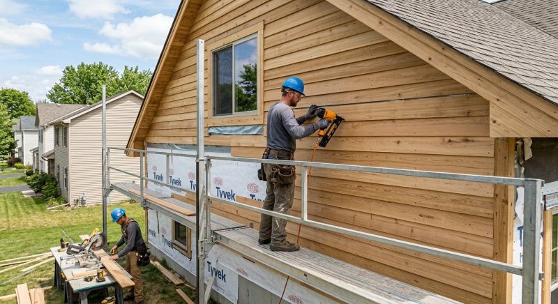 Wood Siding Replacement in Marshfield, VT