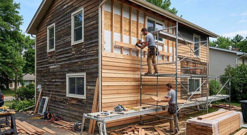 Wood Siding Replacement in Montpelier, VT