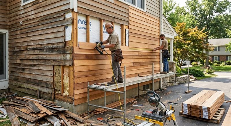 Wood Siding Service in Washington County, VT