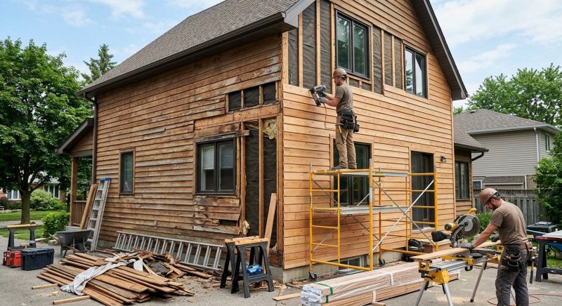 Wood Siding Service in West Danville, VT