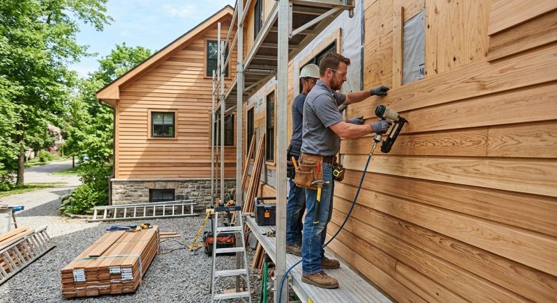 Wood Siding Service in Williston, VT